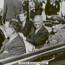 Parade in Cocoa Beach Honoring John Glenn's Spaceflight