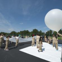 weather balloon launch