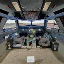 Airbus A320 Simulated Cockpit in America by Air