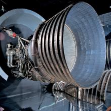 F-1 rocket engines in Apollo to the Moon