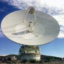 Front View of the 70m antenna at Goldstone, California