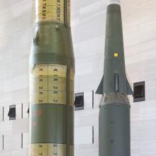 Pershing II and SS-20 Missiles at the National Air and Space Museum