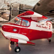 Stits SA-2A Sky Baby on display at the Steven F. Udvar-Hazy Center.