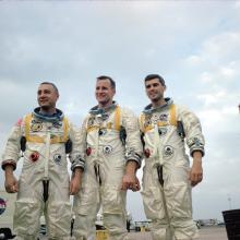 The Crew of Apollo 1 during Training