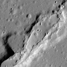 Collapsed Area of Moon