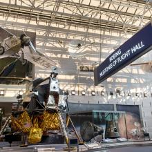 The newly renovated Boeing Milestones of Flight Hall