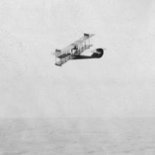 A photo of a plane ferrying liquor, 1920s