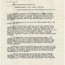 Page 1 of typewritten Memo