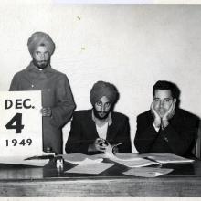 Lanphier and two local officials, Delhi