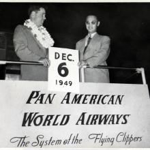 Lanphier and Ed Johnson in Honolulu