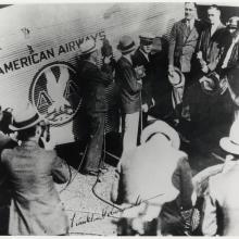 Franklin D. Roosevelt and Ford Tri-Motor