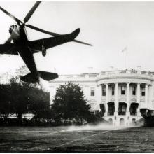 Pitcairn PCA-2 Autogiro in front of White House