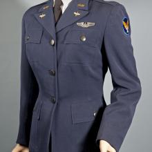 Dress uniform worn by Woman's Airforce Service Pilot (WASP)