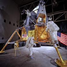 George Carruthers’ Apollo 16 lunar surface camera (bottom left)