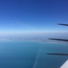 The Australian coast, as seen from the equator. Credit: Shaesta Waiz 