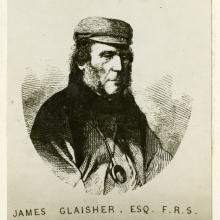 Engraving of man