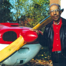 man in front of aircraft