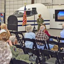 Maj. Christy Brannon, USAF, C-130J instructor pilot for the 79th Rescue Squadron at DMAFB. 