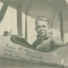 Felix Rigau Carrera, the first Hispanic fighter pilot in the United States Marines.