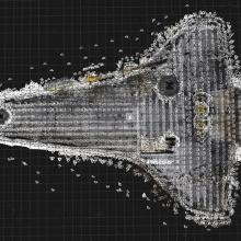 visualization of space shuttle