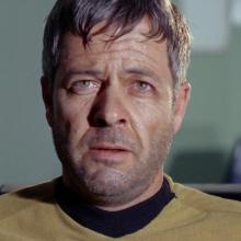 Commodore Decker, played by William Windom, in Star Trek: The Original Series (1966).