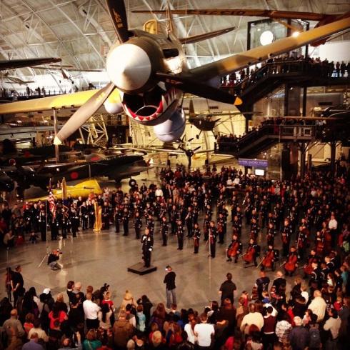 Flash Mob at the Udvar-Hazy Center