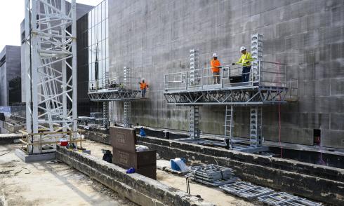 Exterior renovation of National Air and Space Museum