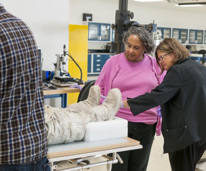 Examining Armstrong's Apollo 11 Boots