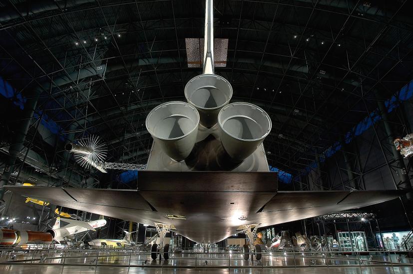 James S. McDonnell Space Hangar at the Udvar-Hazy Center