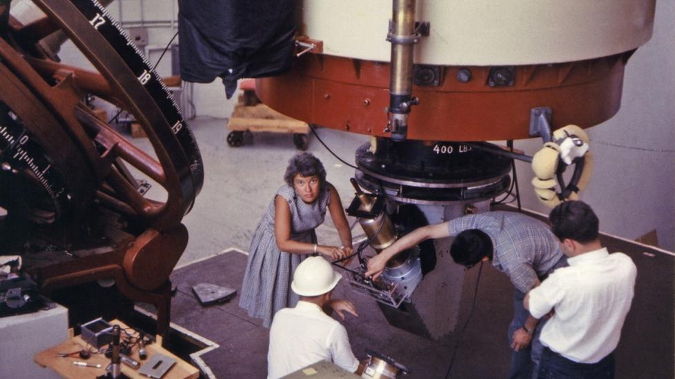 Vera Rubin and Kent Ford