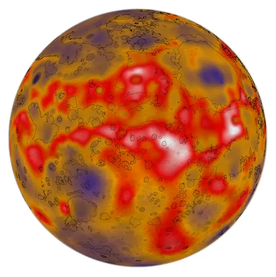 Model of the crustal thickness of Mercury
