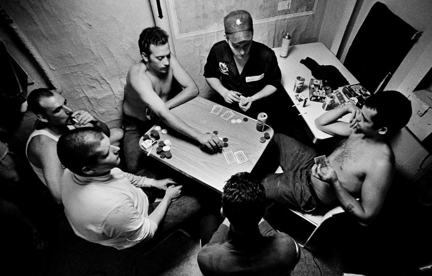 Card game played on a ship