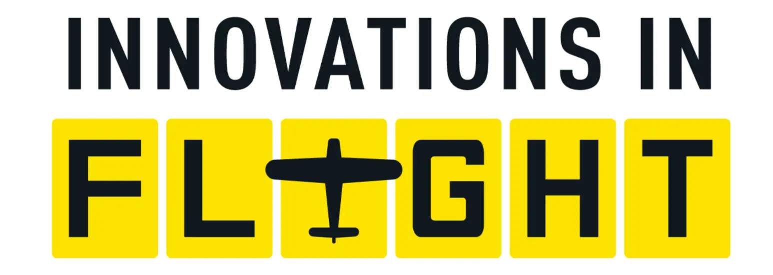 Logo that reads Innovations in Flight