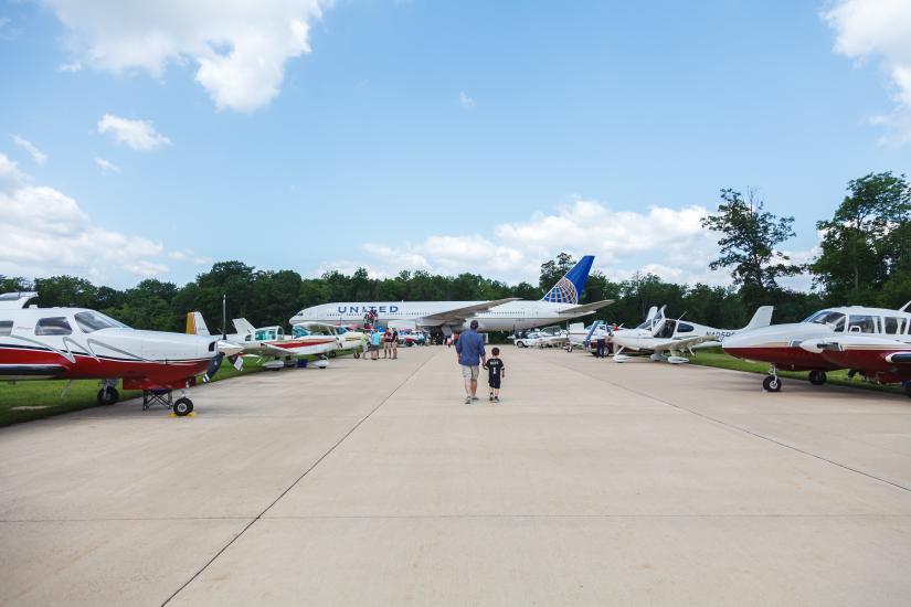 Aircraft at Become a Pilot Day 2014