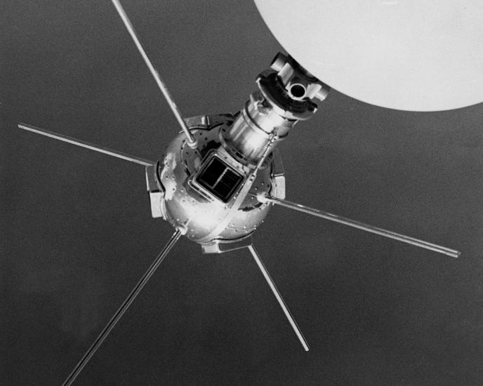 Vanguard 1 Satellite Model