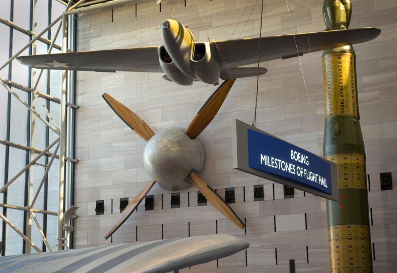 NACA Full Scale Wind Tunnel Fan in the "Boeing Milestones of Flight Hall"