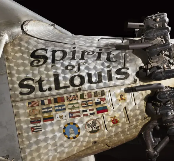 Spirit of St. Louis Cowling Flags