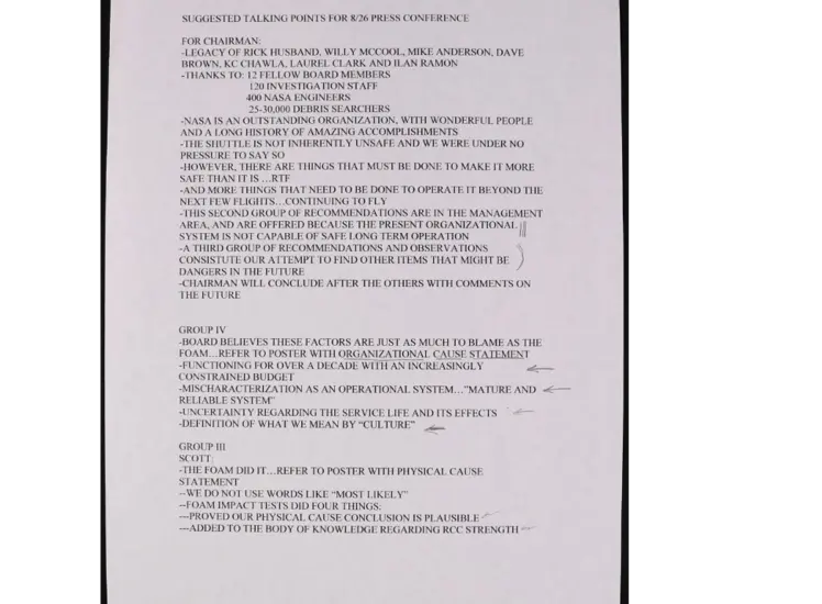 typed sheet of paper