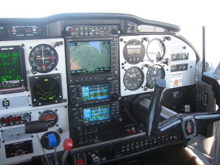 Piper Comanche Cockpit