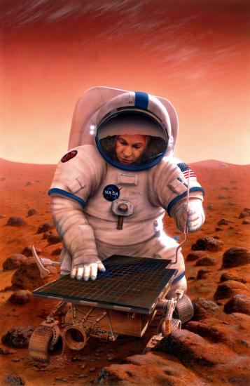 Mars Illustration