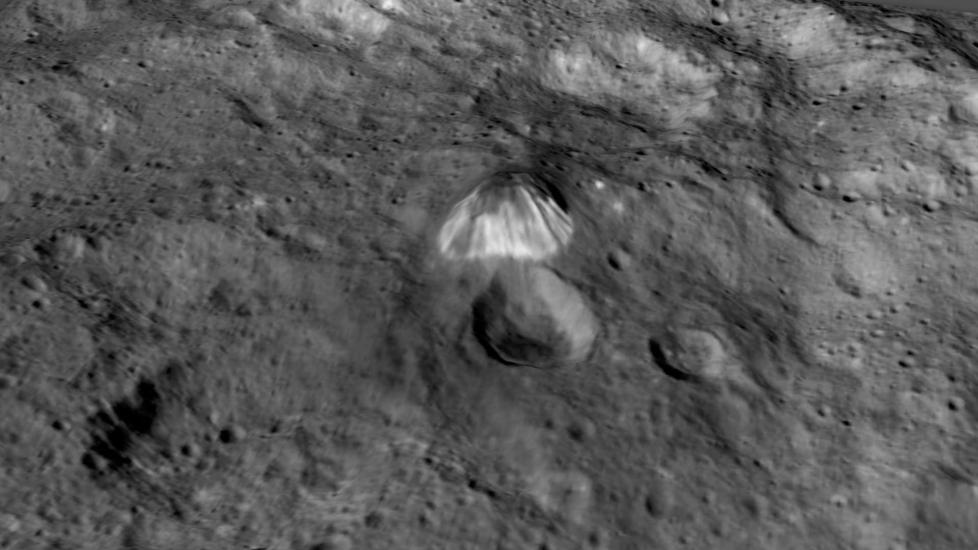 Mountain on Ceres