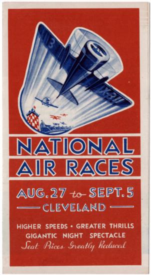 1932 National Air Races Brochure