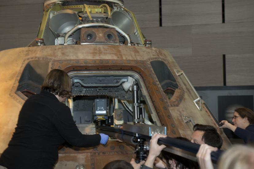 3D Scanning the Apollo 11 Command Module