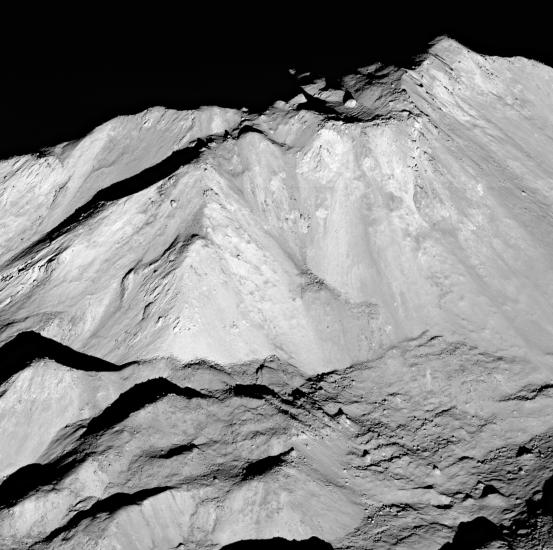 Close-Up of Tycho's Central Peak