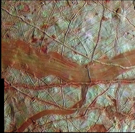 Europa's Icy Terrain