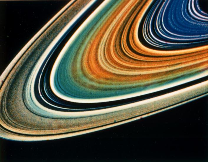 Composition Differences within Saturn's Rings