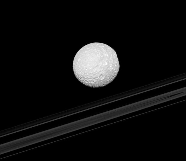 Mimas' Flat Spot