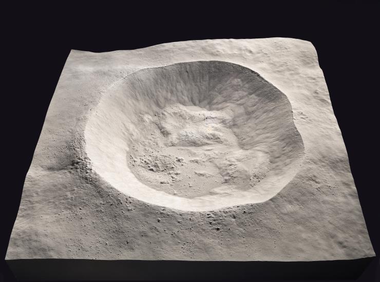 3D Model of Giordano Bruno Crater