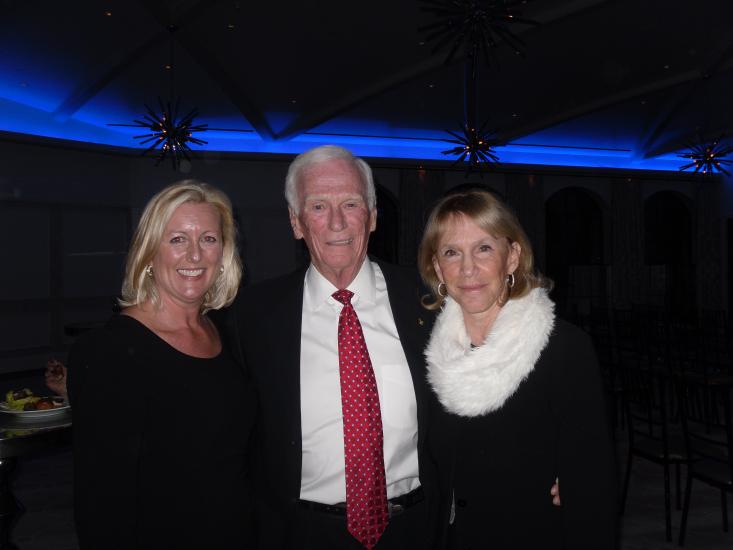 Jennifer Johnson, Capt. Gene Cernan, and Marna Schnabel