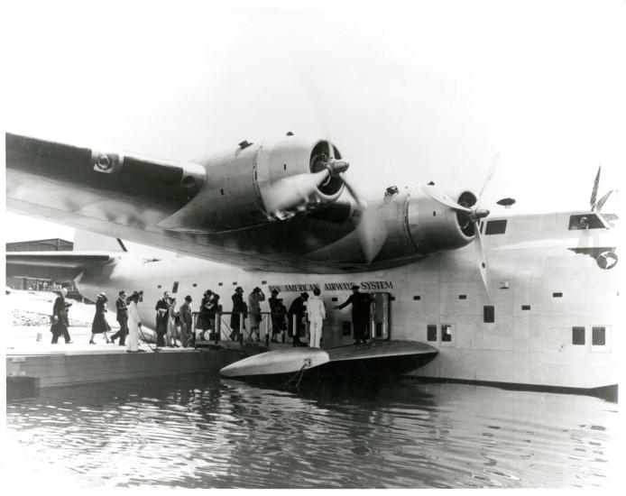 Boarding Boeing 314